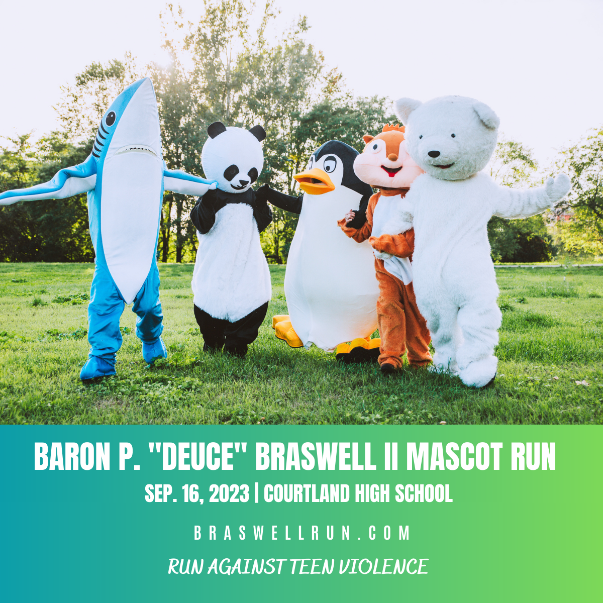 Baron P. Deuce Braswell Mascot Run Details