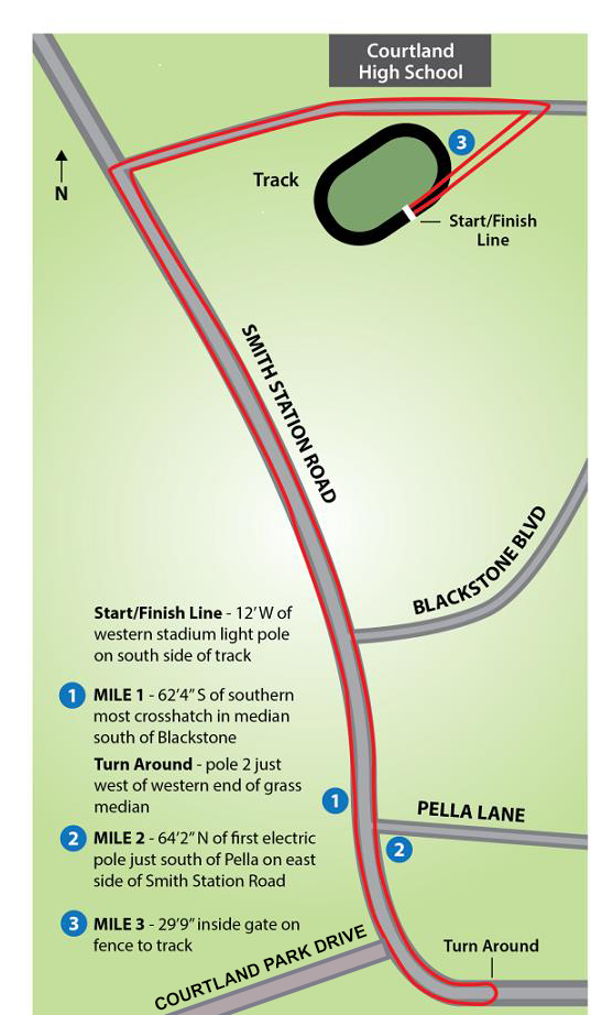 COURSE MAP - 2023 Course map